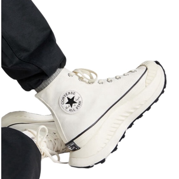 Converse Chuck 70 AT-CX HI Vintage White/Egret/Black Size 10 - Picture 6 of 9